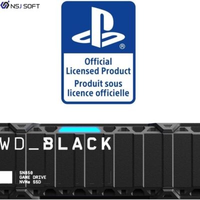 WD_BLACK SN850 SSD with Heatsink for PS5 - 1TB